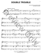 Double Trouble piano sheet music cover